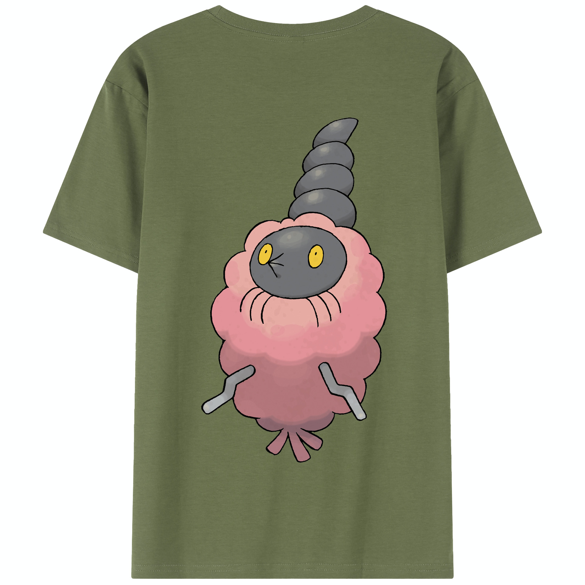 （画像用） ポケットモンスター Pokémon 綿100％半袖Tシャツ（背面プリント）